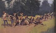 Scream of Shrapnel at San Juan Hill (mk43) Frederic Remington